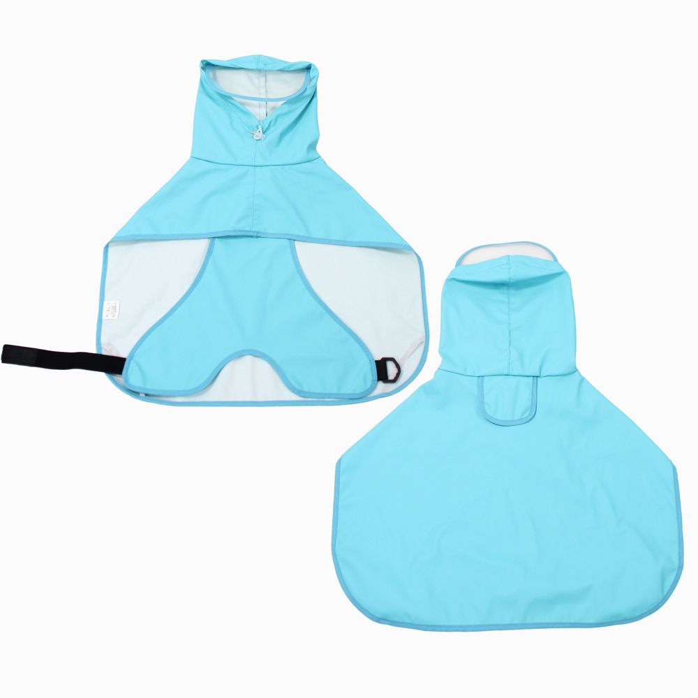 Tuniprotection-Vêtements En Fourrure Pour Animaux De Compagnie,Imperméable En Pu Pour Grand Chien,Fournitures Pour Chiens,1 Pièce - Type Bleu-M