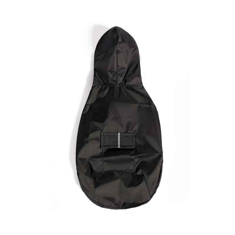 Poncho De Coulée À Capuche Imperméable Pour Animaux De Compagnie,Imperméable,Coupe-Vent,Vêtements Pour Grands Chiens,Extérieur,Code Passe - Type Black-Xl