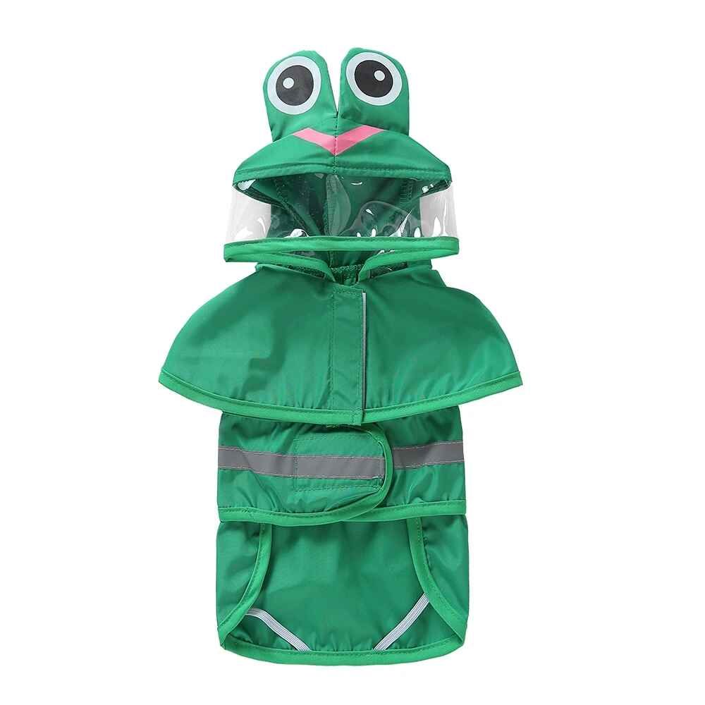 Poncho De Pluie Extérieur Pour Animaux De Compagnie,Manteau De Pluie Pour Chien,Canard,Requin,Grenouilles,Coulée En Forme,Sweat À Capuche,Vêtements De Pluie Pour Animaux De Compagnie,B - Type G-Xxl #B