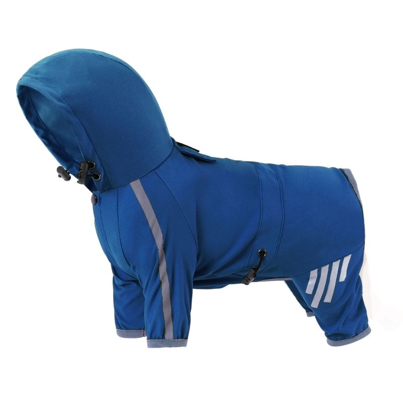 Vêtements Imperméables Pour Animaux Compagnie,Vêtements Pour Chiots,Petits Moyens Chiens,Combinaison Marche Directe - Type L