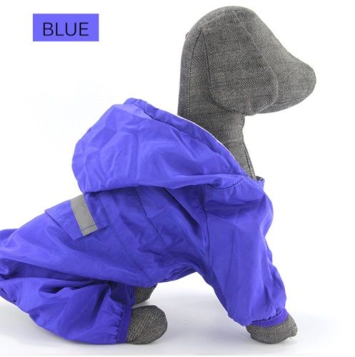 Manteau Imperméable Pour Chien,Vêtement De Pluie,Pour Voyage En Plein Air,Chiot,Chihuahua,Petit Et Grand Gabarit,S-Xxl - Type Blue-M