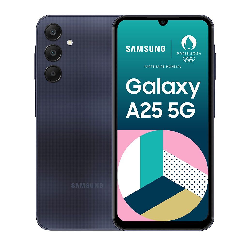 Samsung Galaxy A25 128 Go Bleu-noir