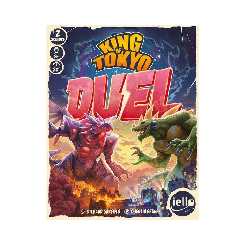 Jeu de stratégie Iello King of Tokyo Duel - vue 2