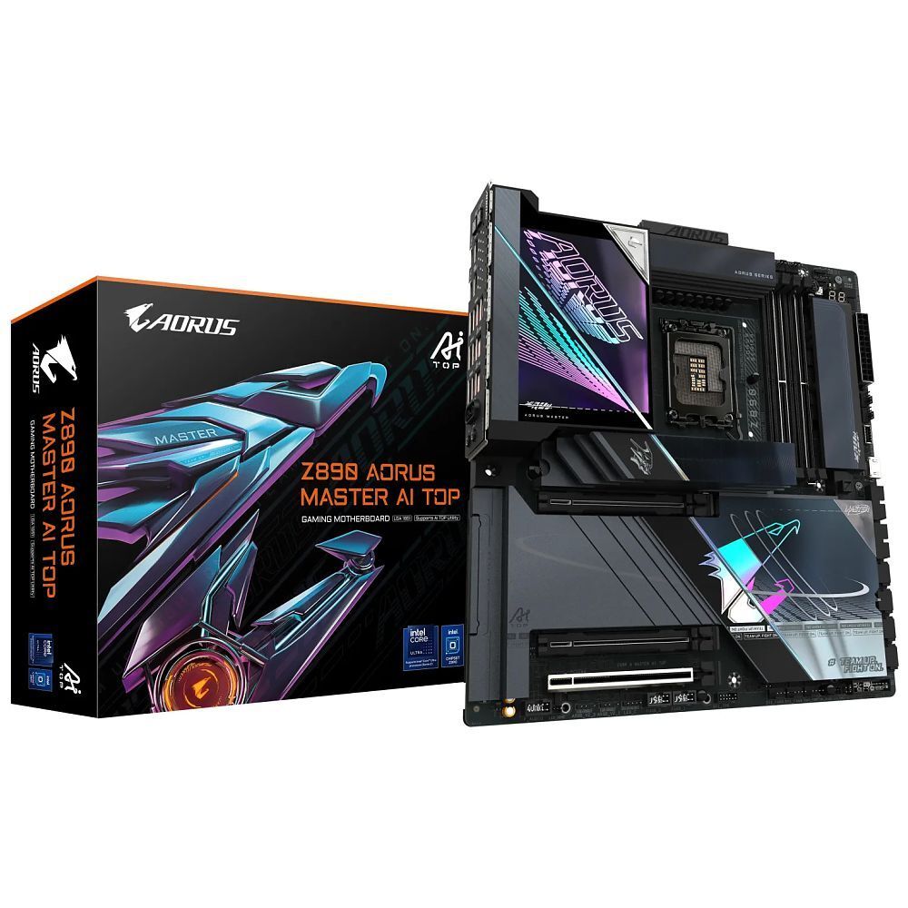 Gigabyte Z890 AORUS MASTER AI TOP - vue 4