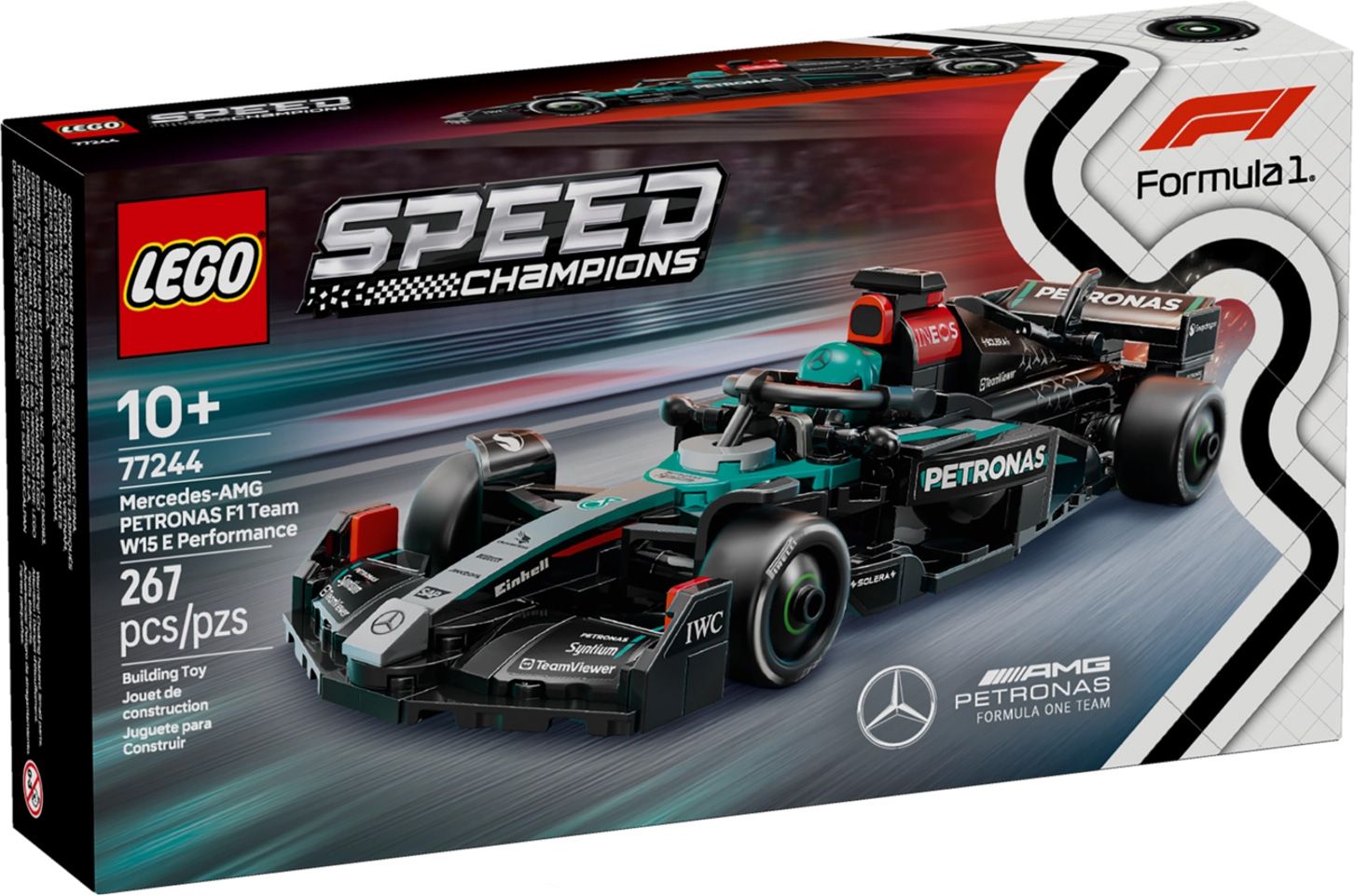 Lego Speed Champions - Voiture F1 Mercedes-Amg W15 - 77244