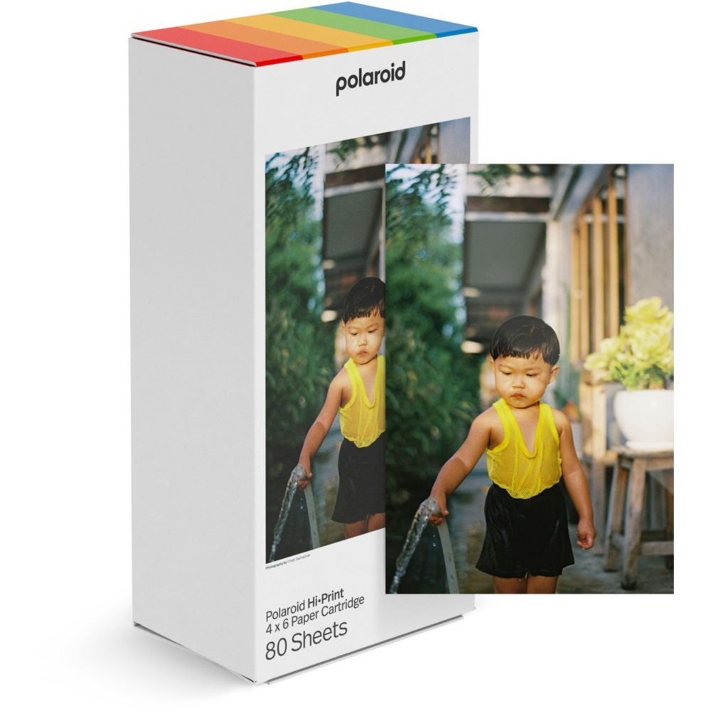 Cartouche de papier Polaroid Hi Print 4×6 80 feuilles - vue 3