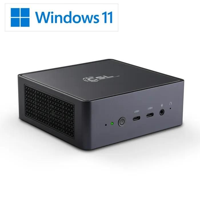Mini PC CSL VenomBox 8845HS 500 Go .2 SSD Win 11 - vue 2