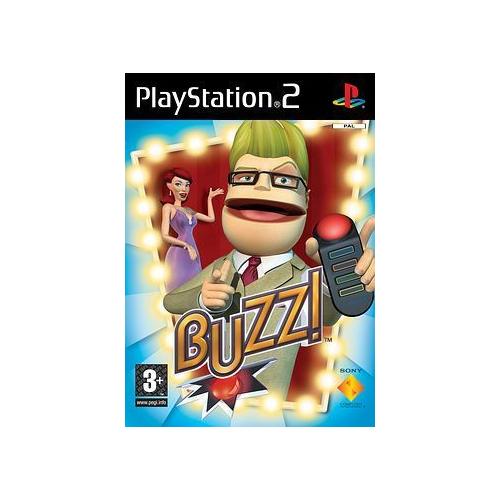 Buzz - The Music Quizz + 4 Buzzer Ps2