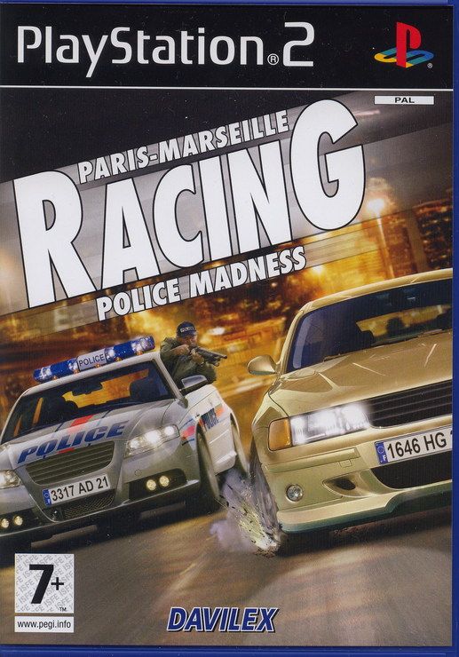 Paris Marseille Racing Police Madness Ps2
