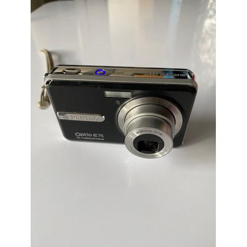 Ricoh Appareil Photo Compact Pentax Optio E75 Noir Compact - 10.1 Mp - 3X Zoom Optique - Noir