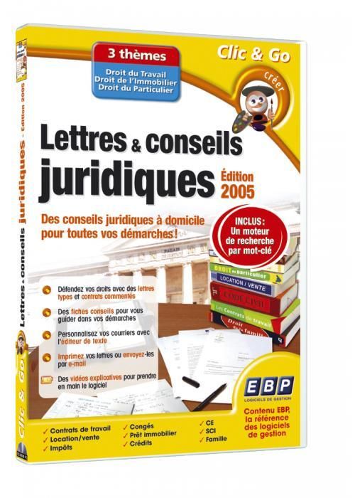 Lettres & Conseils Juridiques (Edition 2005) Pc