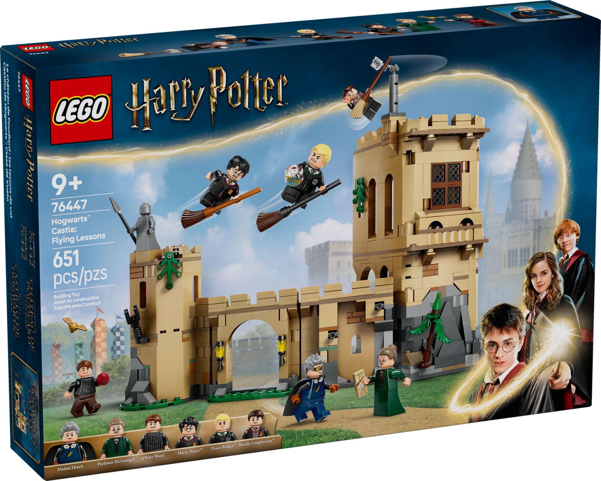 Lego Harry Potter Le Château De Poudlard : Les Cours De Vol 76447