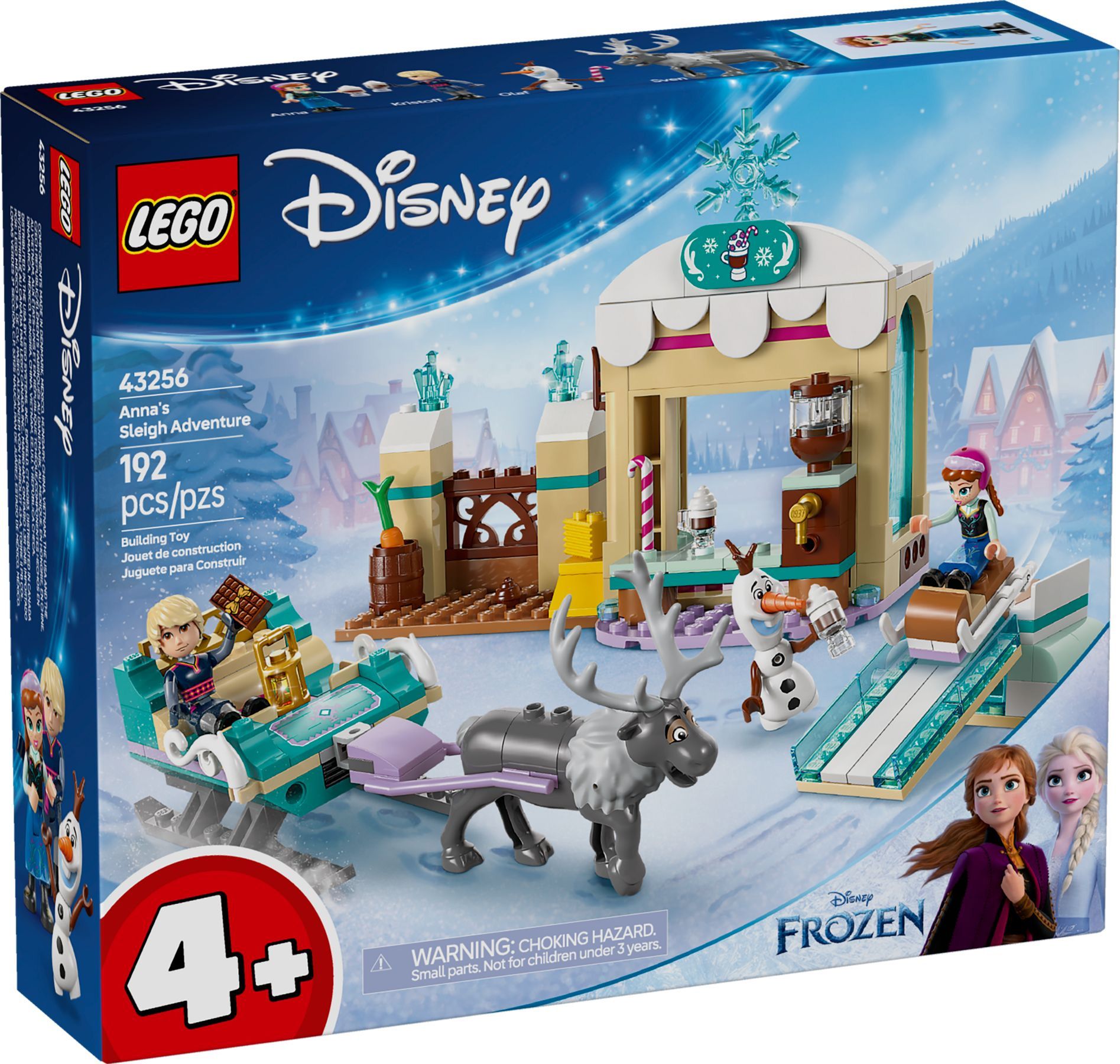 Lego Disney - L'aventure En Traîneau D'anna - 43256