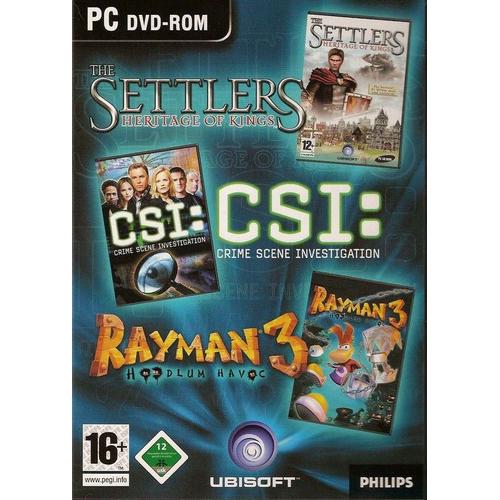 Settlers Heritage Of King, Csi, Rayman3.