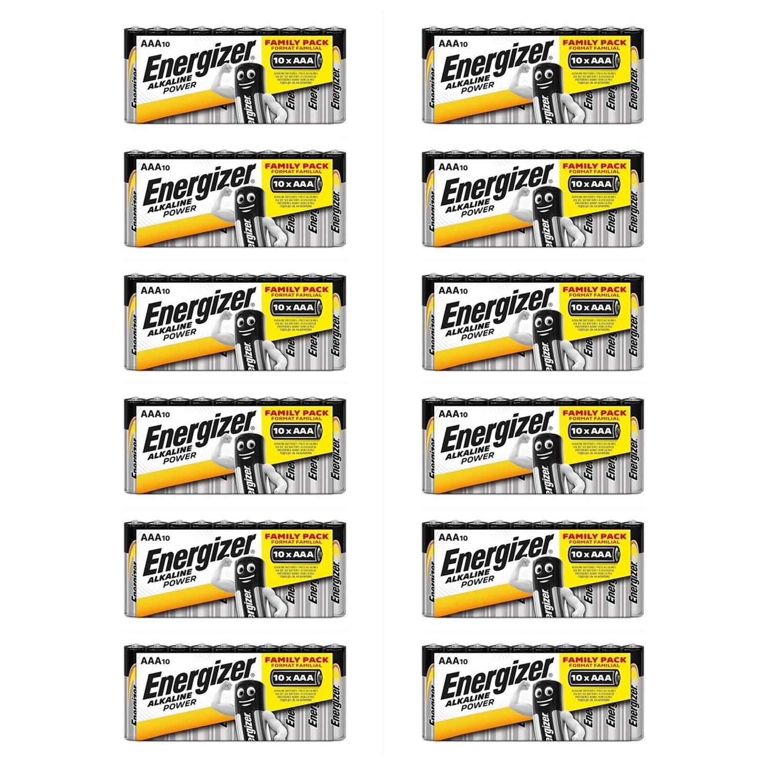 ENERGIZER Lot de 3 Packs de 10 Piles Alcaline Power LR03 AAA FAMILY PACK - vue 3