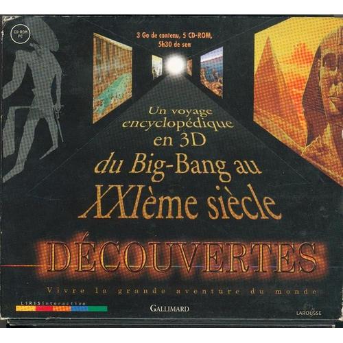 Découvertes 5 Cd-Roms Pc (Ref 90900910201)