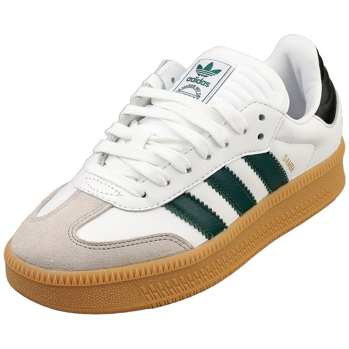 Adidas Samba Xlg Blanc Vert - Sneakers Unisexe - 39 1/3