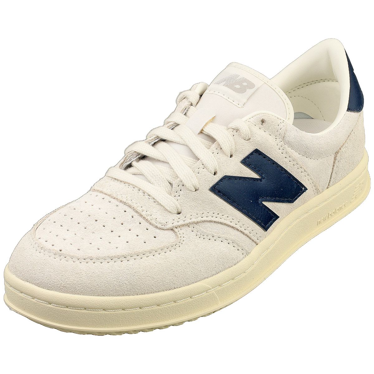 New Balance 500 Blanc Ecru Bleu Marine Hommes - 41 1/2