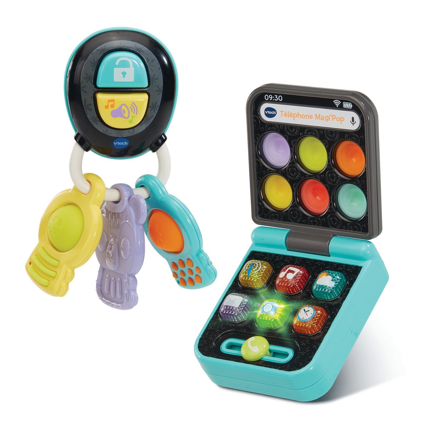 Coffret clefs + Telephone magi pop - vue 4