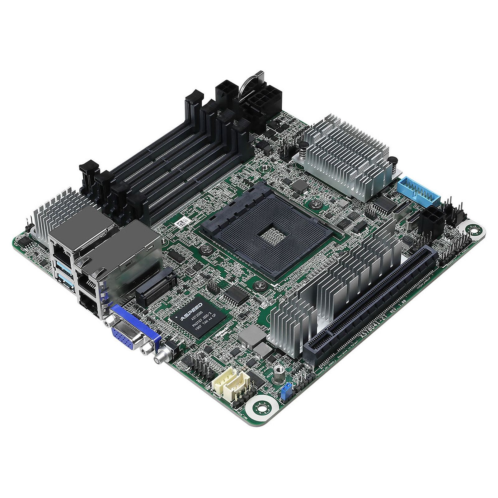 Asrock X570D4I 2T carte mère AMD X570 Emplacement AM4 mini ITX Neuf - vue 4