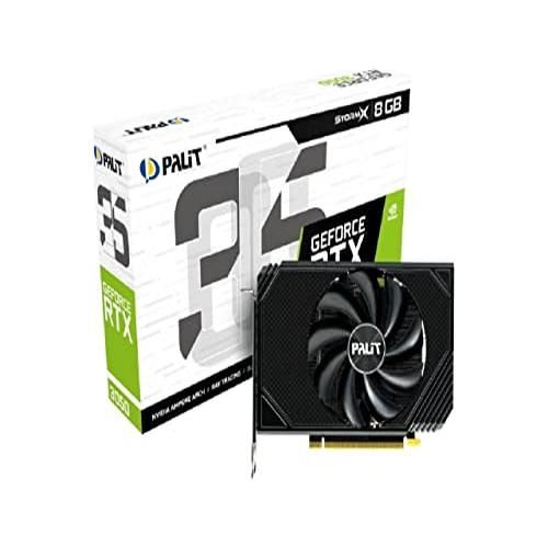 Palit NE63050019P1 190AF carte graphique NVIDIA GeForce RTX 3050 8 Go GDDR6 Neuf - vue 4