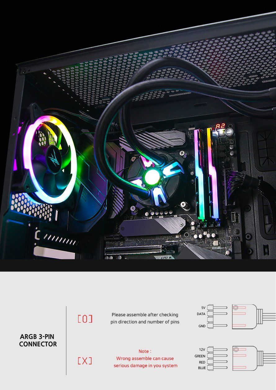 ZALMAN Kit Watercooling AIO Reserator5 Z RGB 360mm Neuf - vue 7