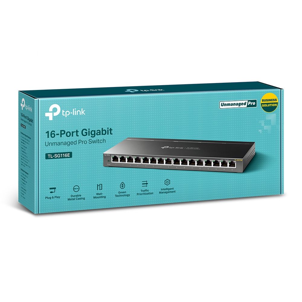 TP Link OMADA 16 PORT GIGABIT EASY - vue 2