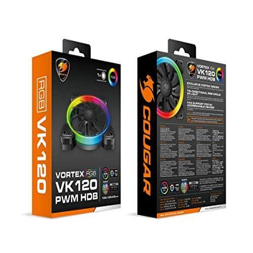 Cougar Ventilateur de boitier Vortex VK RGB 12cm Neuf - vue 3