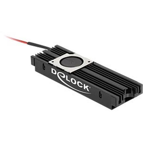 DeLOCK Dissipateur de chaleur avec ventilateur pour .2 SSD 2280 Neuf - vue 4