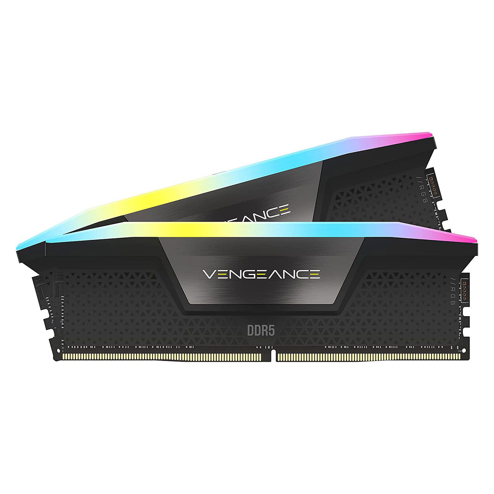 CORSAIR Vengeance RGB DDR5 64 Go (2 x 32 Go) 6000 MHz CL38