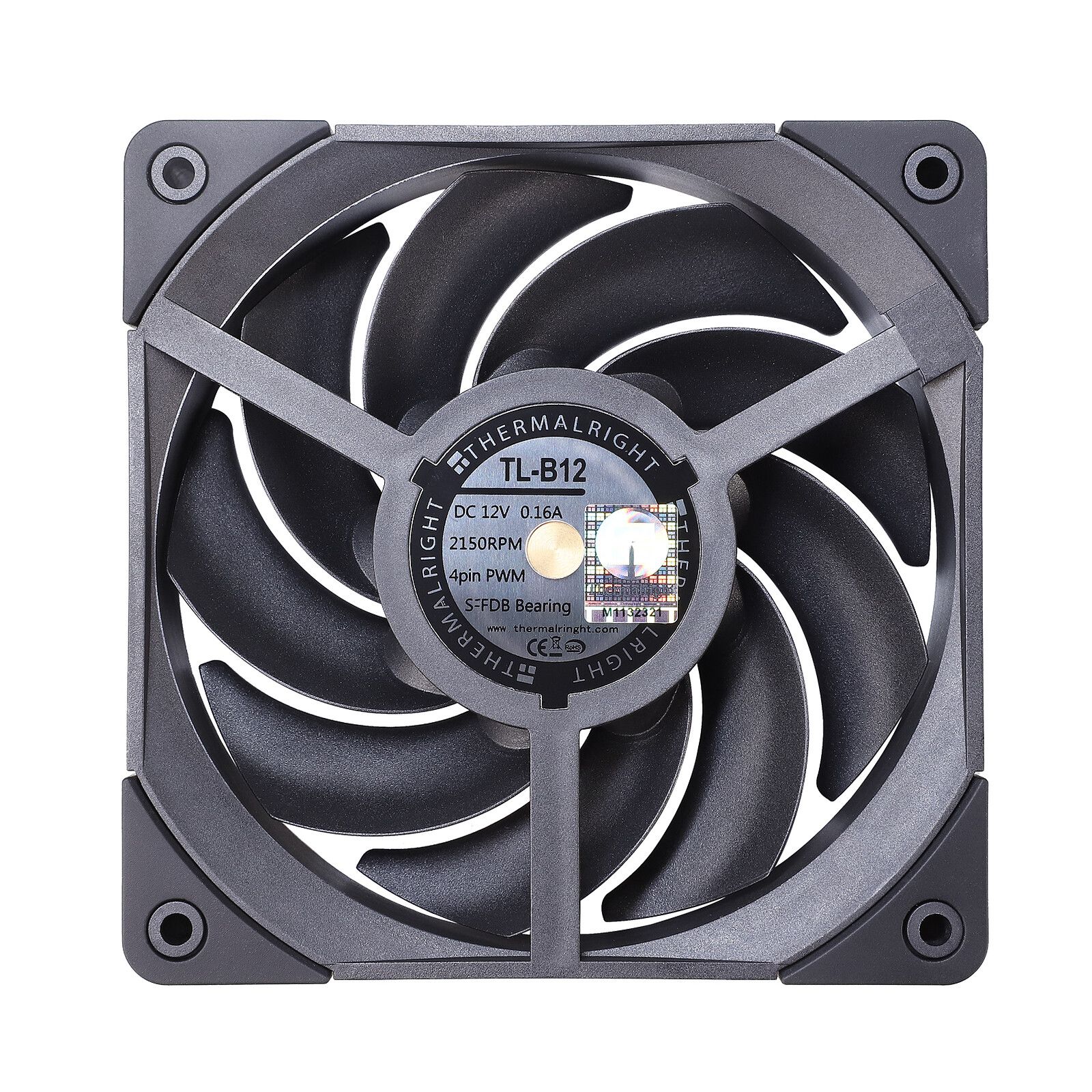 THERMALRIGHT TL B12 Ventilateur PC 120mm 2150 RPM - vue 3