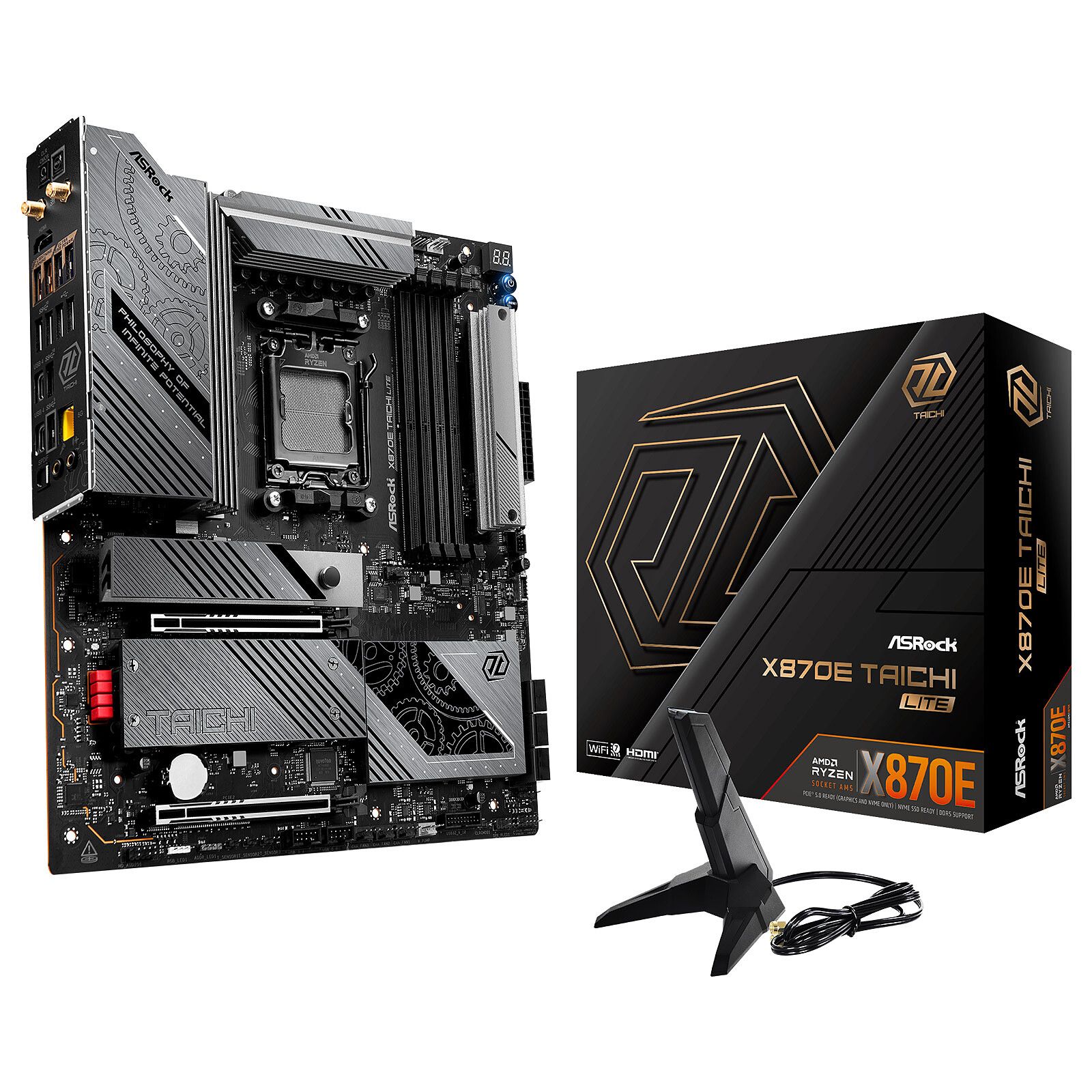 ASRock X870E Taichi Lite - vue 5