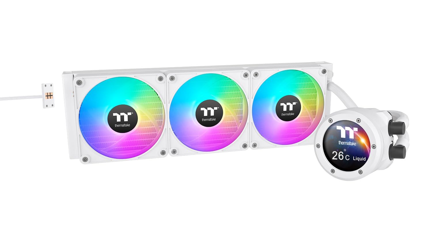 Thermaltake TH360 V2 Ultra EX ARGB Processeur Refroidisseur de liquide tout en un 12 cm 1 pièce Neuf - vue 4
