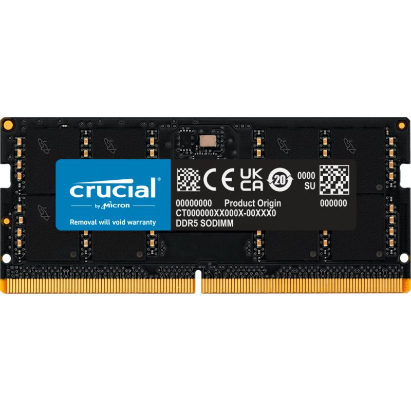 CRUCIAL SODIMM 32G 1x32G DDR5 5600 Neuf - vue 2