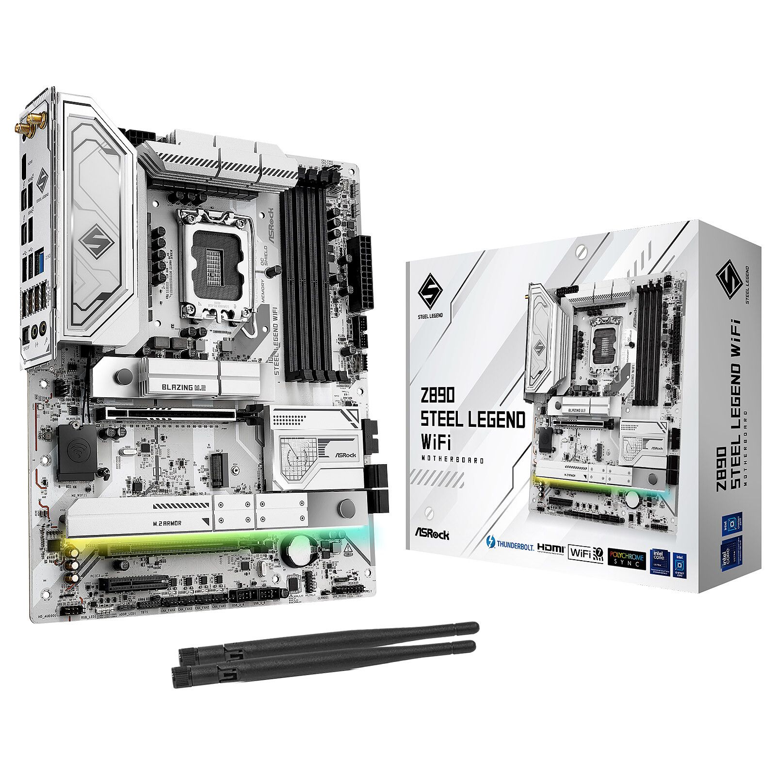 ASRock Z890 Steel Legend WiFi - vue 4