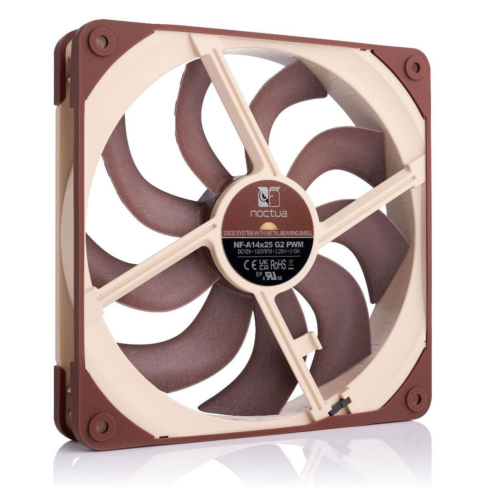 Noctua NF A14X25 G2 PWM - vue 2