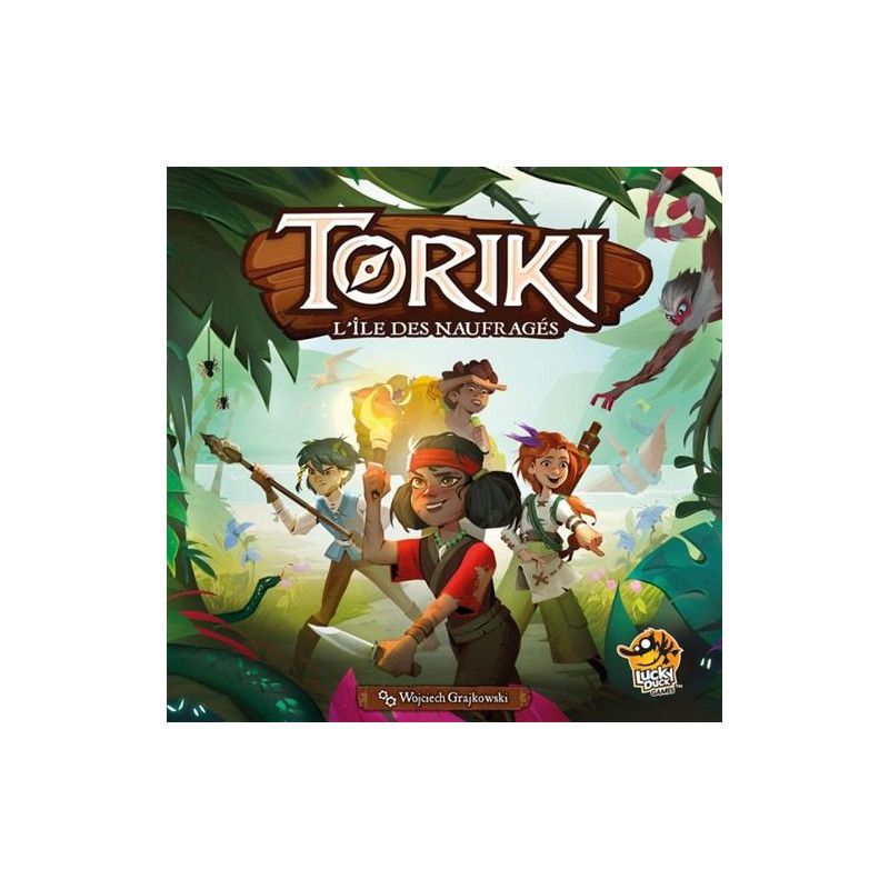 Jeu D Ambiance Lucky Duck Games Toriki L Île Des Naufragés