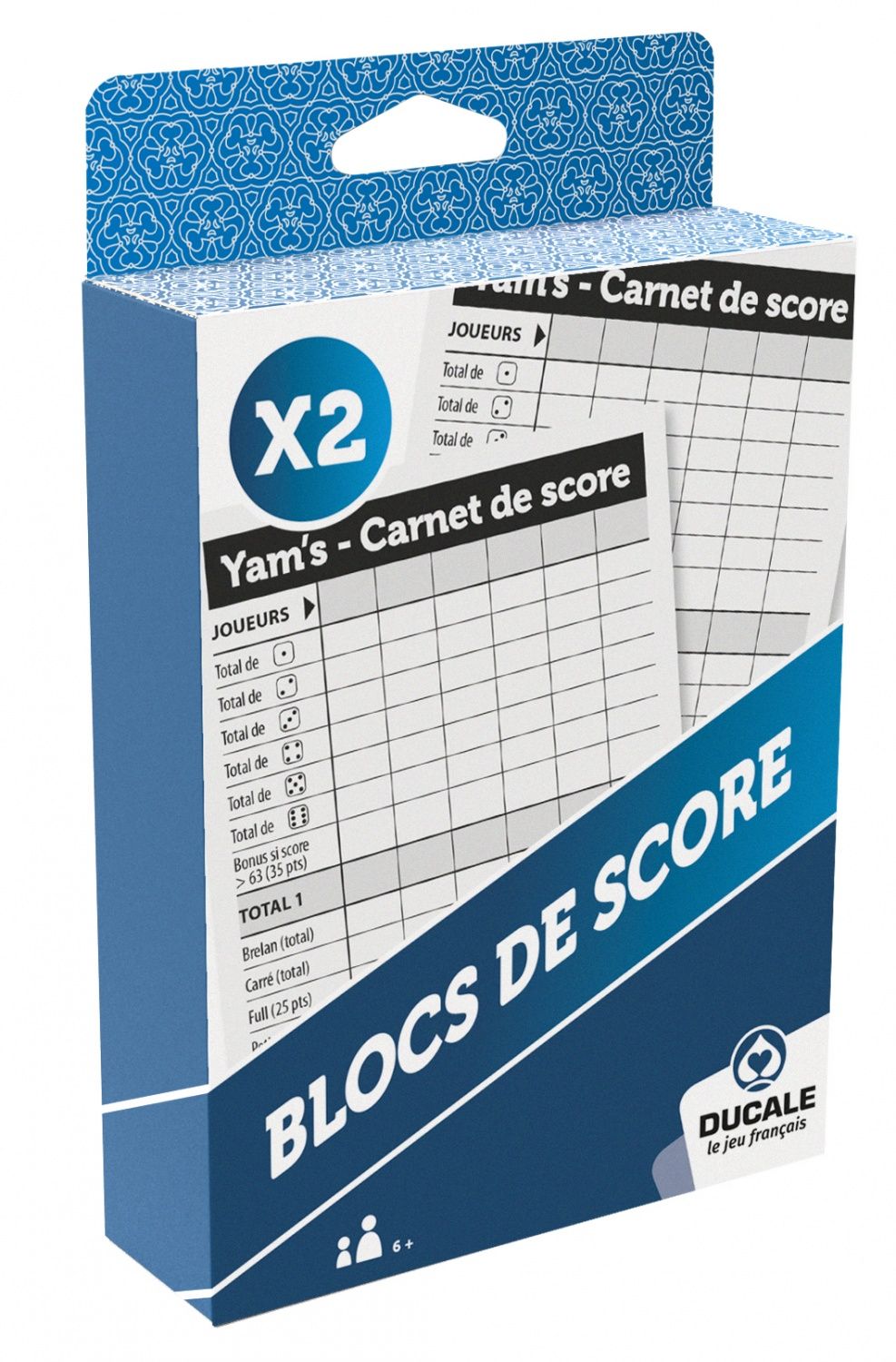 Jeu Traditionnel Ducale 2 Blocs De Score Yam' Eco Format