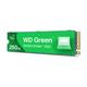 Disque dur SSD Green NVMe 250GB M.2 - WESTERN DIGITAL - PCI Express 3.0 x4 (NVMe) - 550 Mo/s