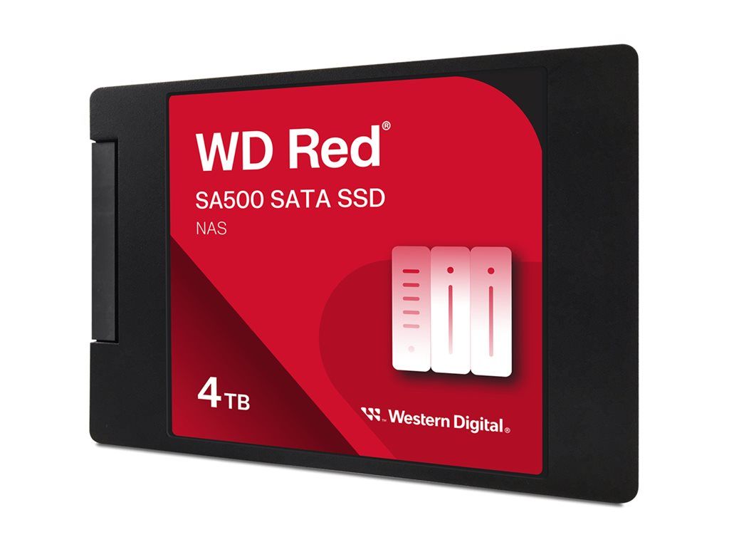 WD Red SA500 WDS400T2R0A-68CKB0 - SSD - 4 To - interne - 2.5 - SATA 6Gb/s