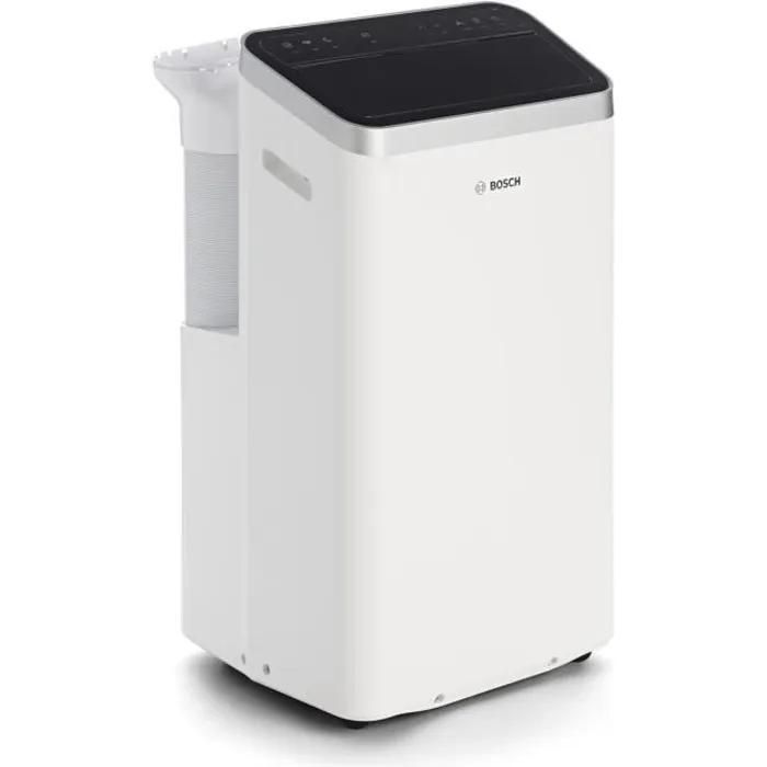 Bosch Cool 4000 Portable AC 3 en 1:Climatiseur Déshumidificateur Ventilateur 2 6 kW pour les pièces jusqu'à 35m² [Classe A+]