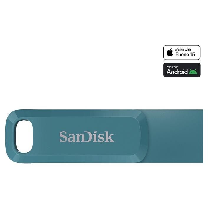 SanDisk Ultra Dual Drive Go - Clé USB - 512 Go - USB 3.2 Gen 1 / USB-C - baie navagio