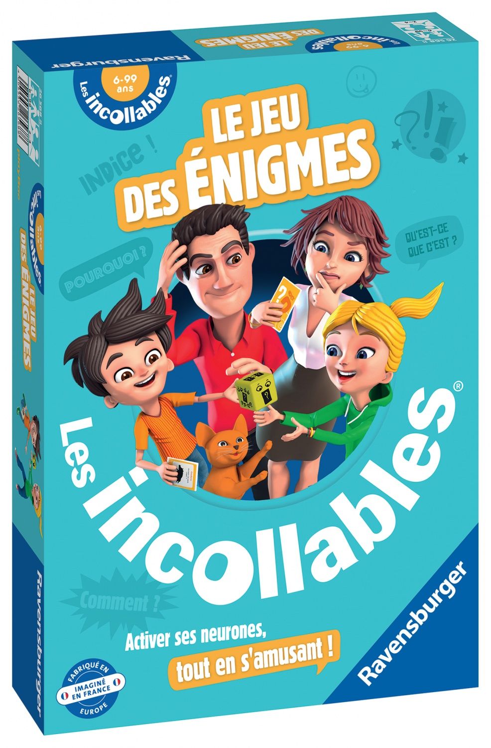 Le jeu des énigmes des Incollables Ravensburger Jeux France - vue 7