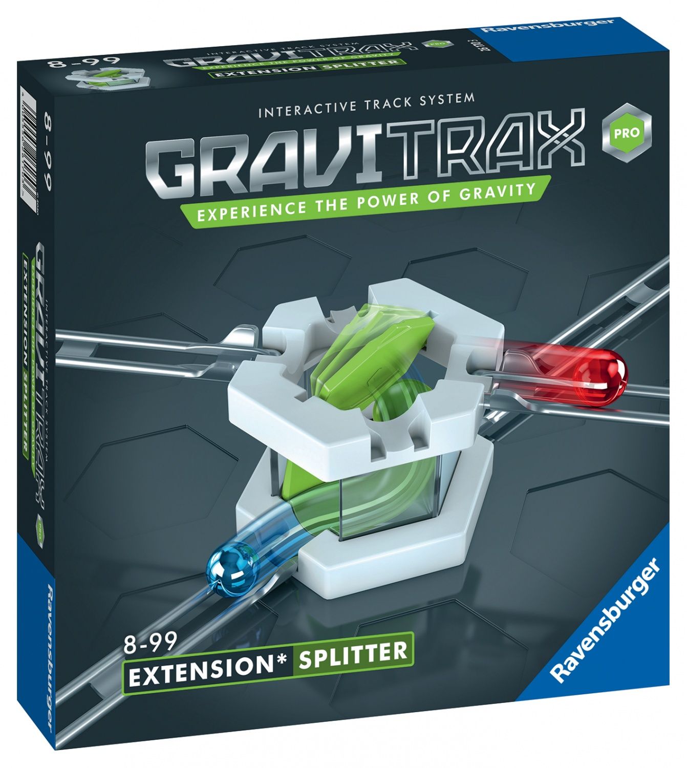 Ravensburger GraviTrax Pro Bloc d'action Splitter 26170 Jeu de Construction STEM Extension pour Circuits de Billes créatifs Enfants de et Plus Version française
