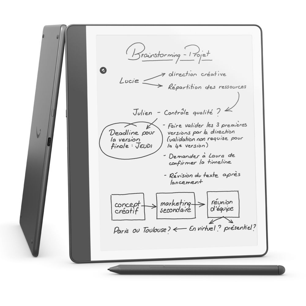 Bloc notes numérique Kindle Scribe modèle 2024 - vue 2