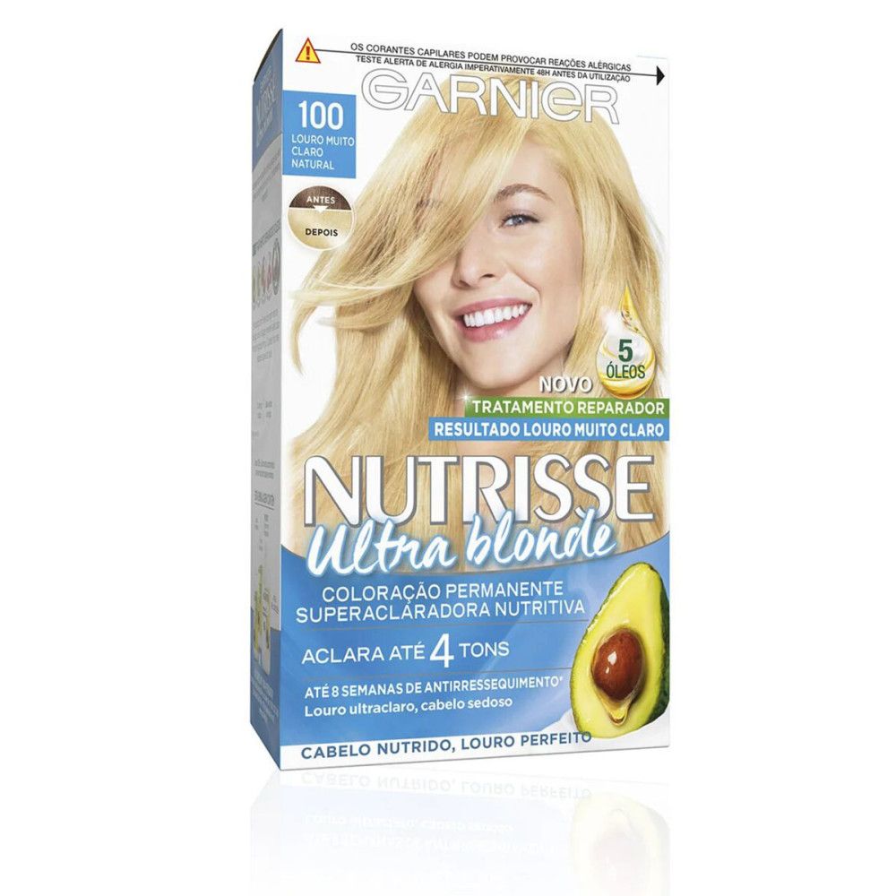 Garnier Coloration Permanente Nutrisse Ultra Blonde 100 Blond Très