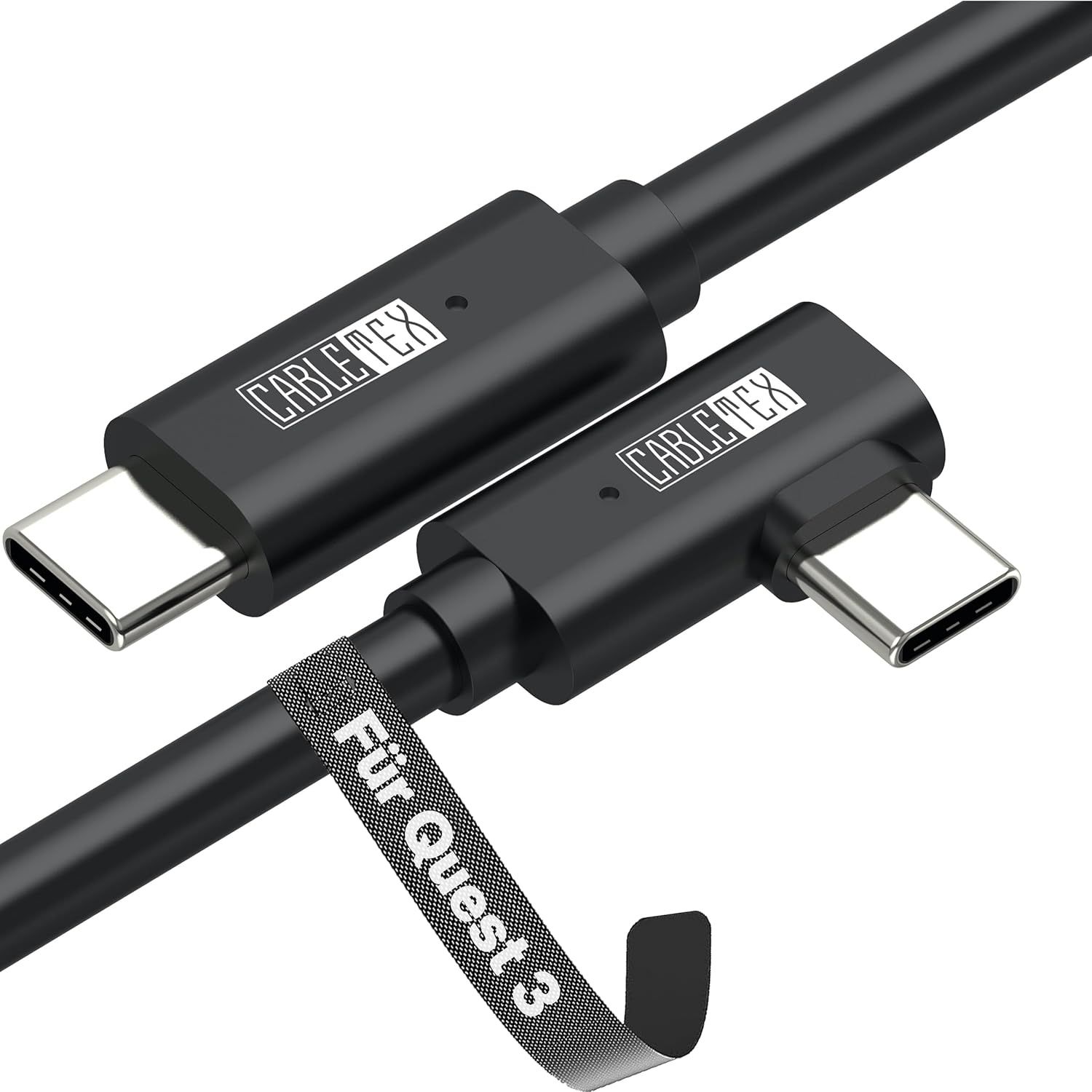 Câble Link 5M Pour Meta Quest 3, Oculus Quest 2, Pico 4, Psvr2, Steam Vr - Câble Usb 3.2 Usb C Pour Casque Vr Et Pc De Jeu, Transfert De Données 5 Gbit/S