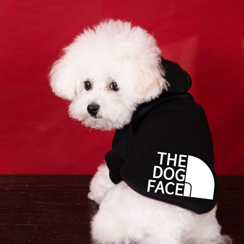 Sweats À Capuche Décontractés Pour Animaux De Compagnie,Vêtements Pour Chiens,Manteau Pour Grands Chiens,Veste Pour Labrador,Costume,Vêtements Pour Bouledogue Français,Pull Pour Ch - Type Black-4xl
