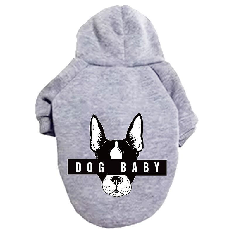 Pull Chaud Pour Chien,Vêtements Pour Animaux De Compagnie,Vêtements À La Mode,Manteau Pour Petit Chien,Automne Et Hiver - Type Gray-8xl(26-30kg)