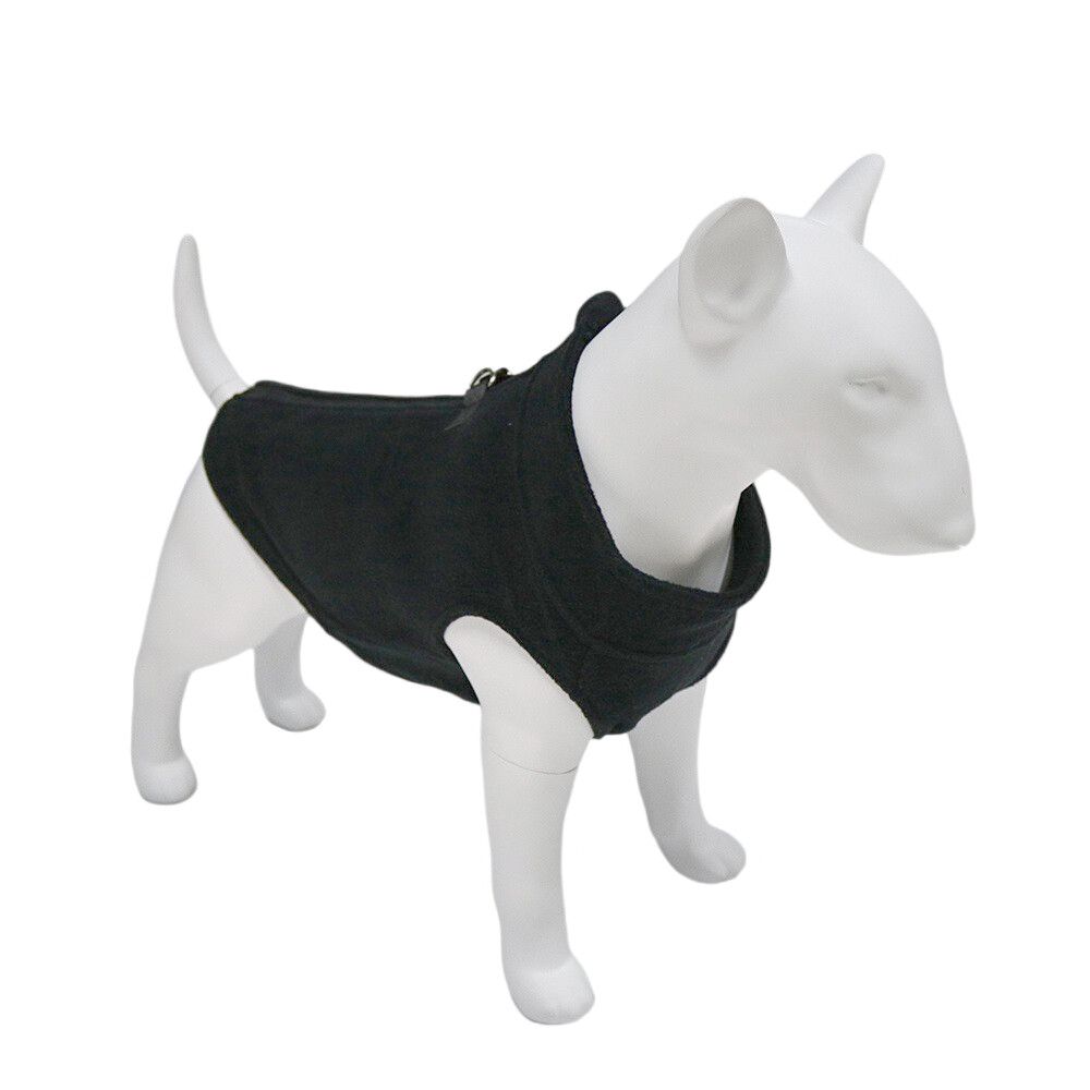 Vêtements D'hiver Doux Et Souriant Pour Chien,Veste Chihuahua,Manteau Bouledogue Français Pour Petit Et Moyen Chien,Chiot Chaud,Pdppet,Déclin - Type Black-L